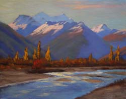 210927 Mt Earnslaw from the Rees River 3528